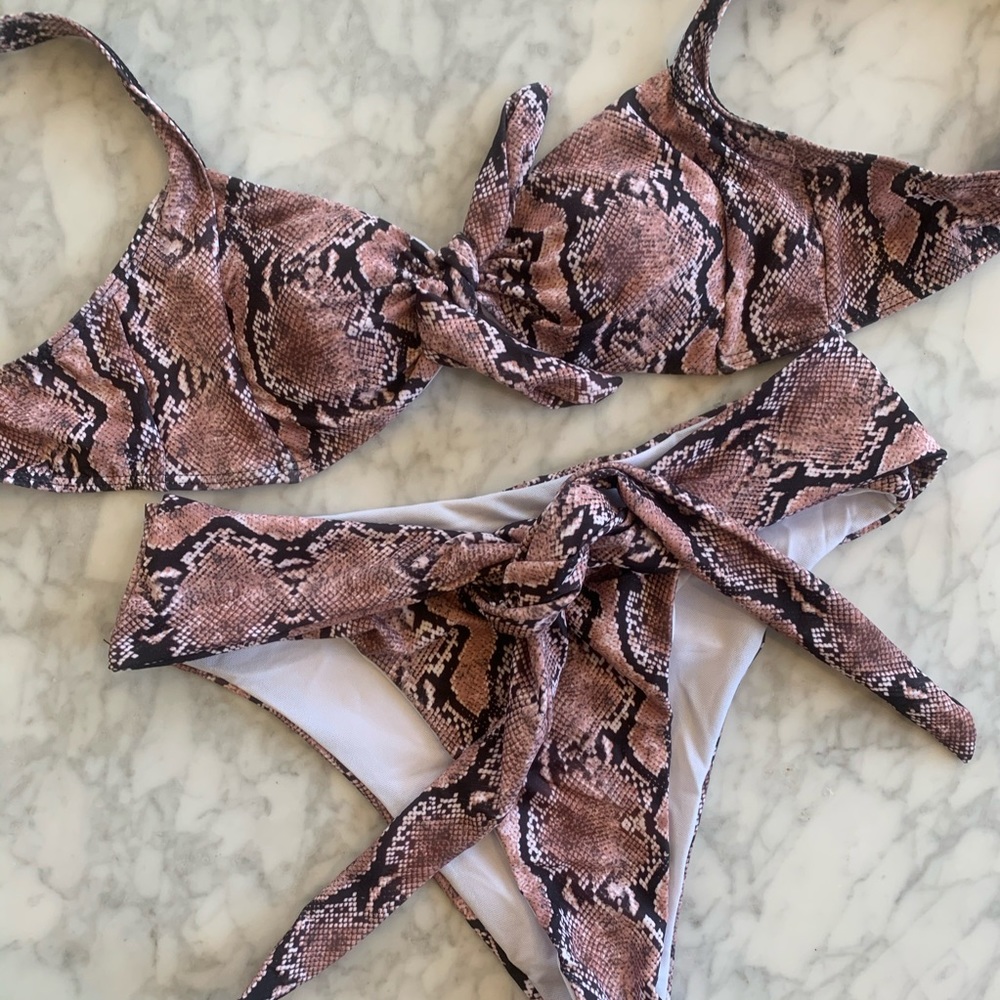 Blush Snake Bikini - Picture 3 of 5